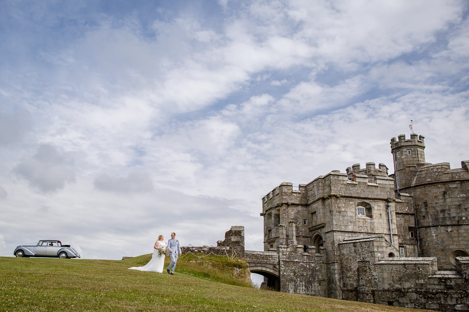 pendennis castle wedding photographer