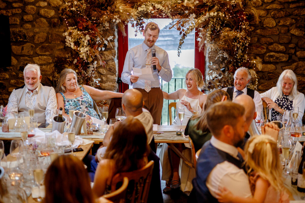 grooms wedding speech