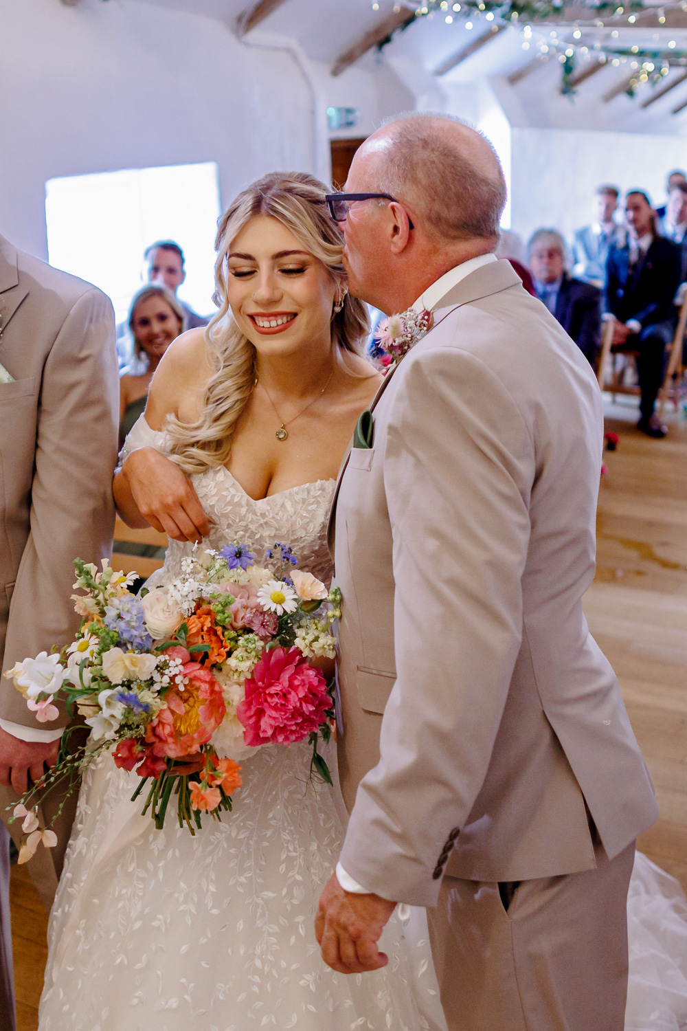 bride and father