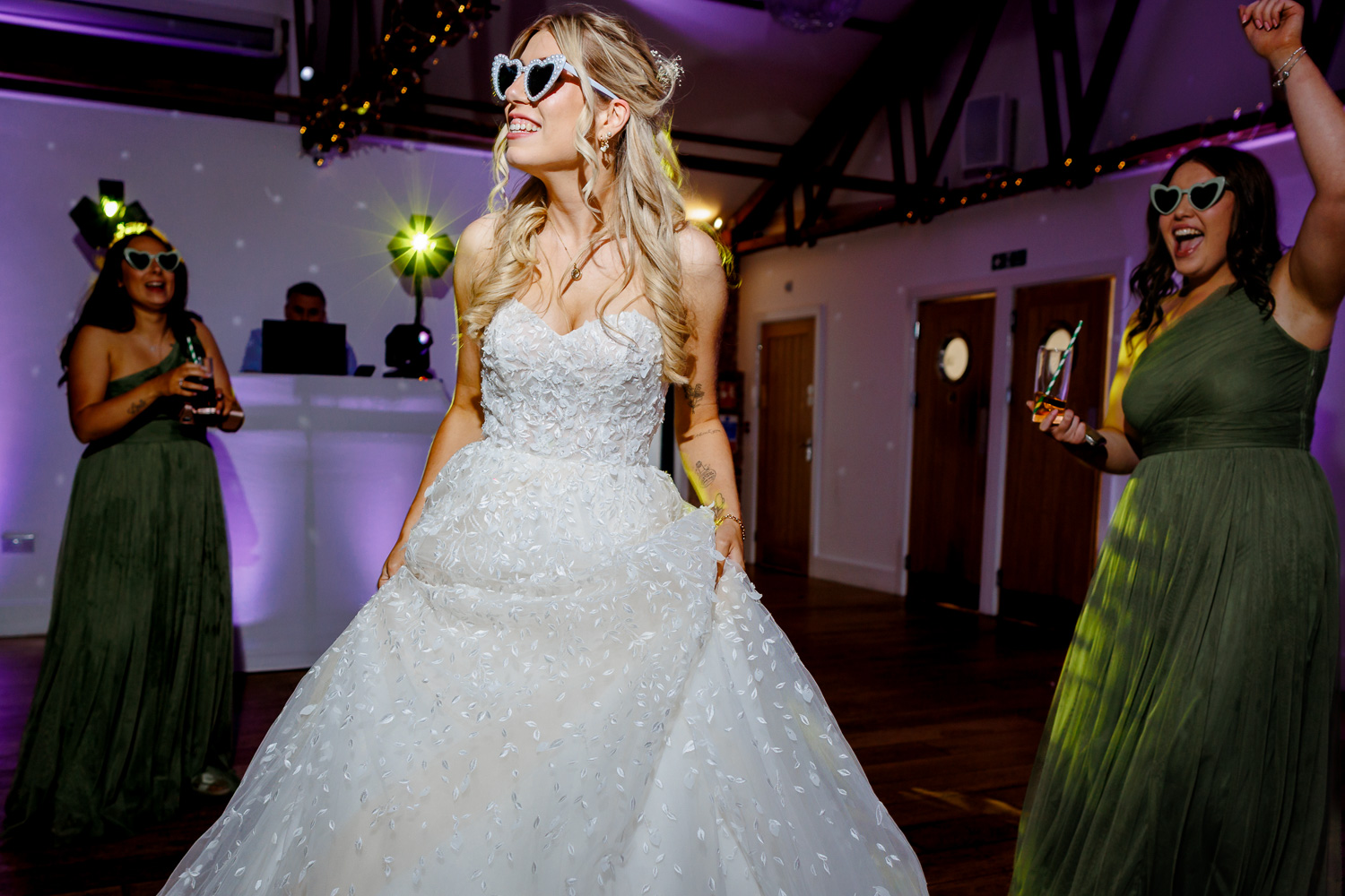 the green cornwall wedding