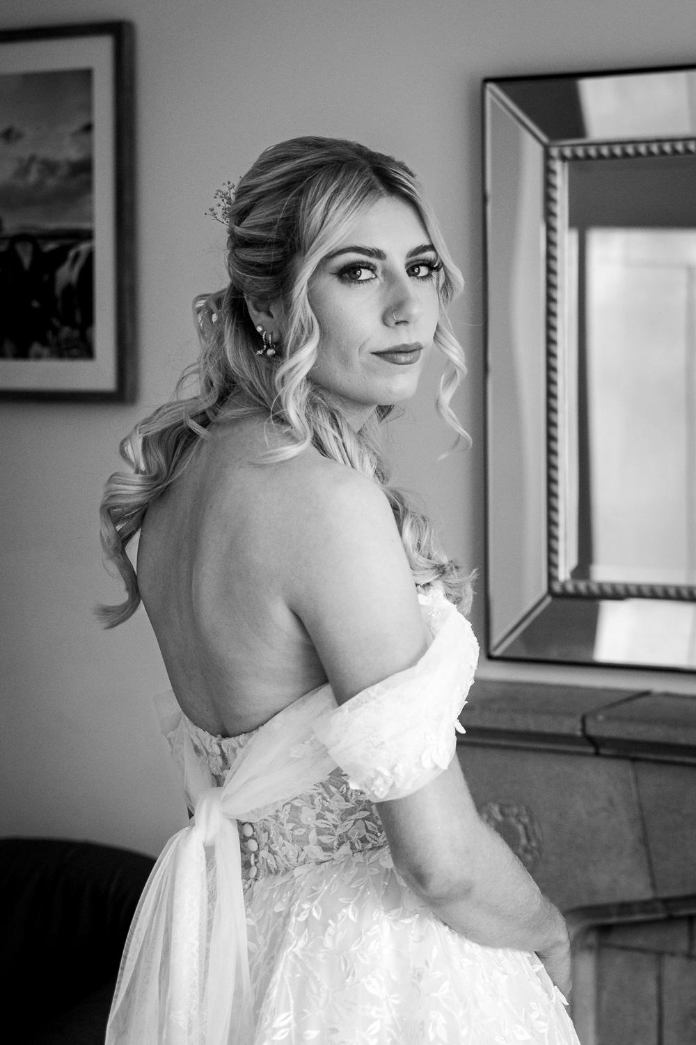 bride at the green cornwall