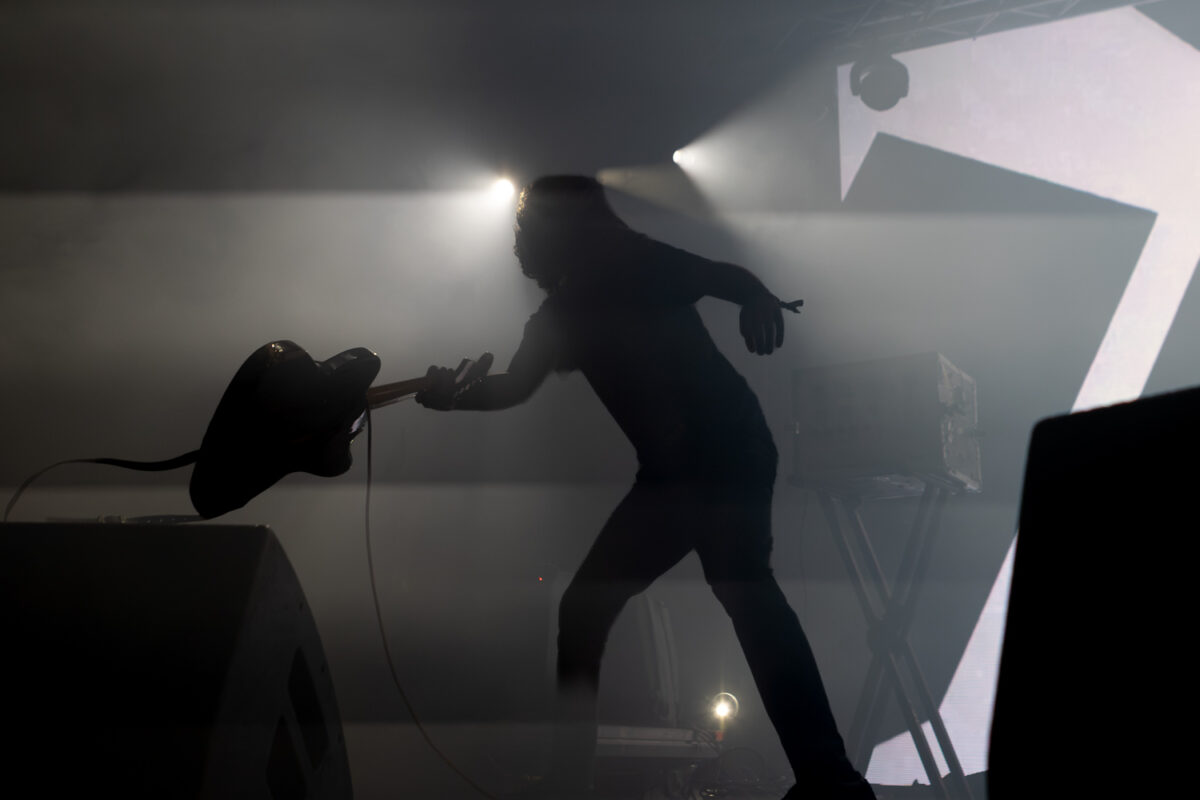 a place to bury strangers green man